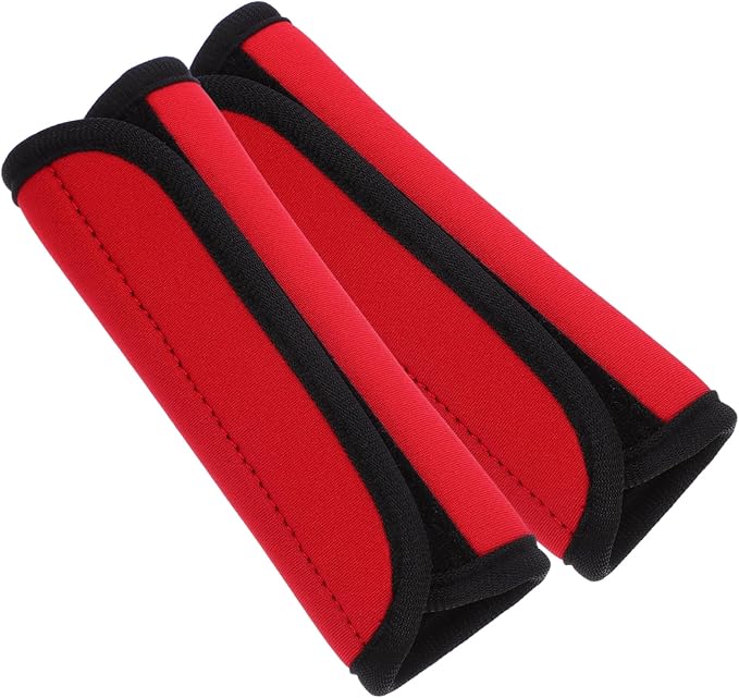 2PCS Barbell Pad Set Detachable Polyester Anti-Slip Grip Covers for Horizontal Bars Protective Mat for Hip Thrusts and Weightlifting Indoor Gym Accessories