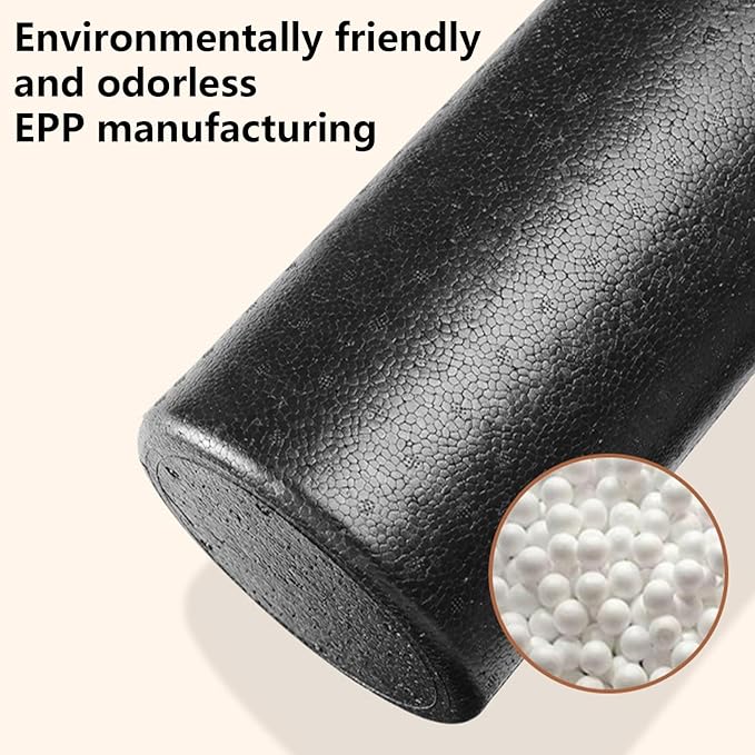 Highly Density Round Foams Rollers Exercise for Pilates & Stretching Fitness Full Body Athletic Massage Tool Highly Density Round