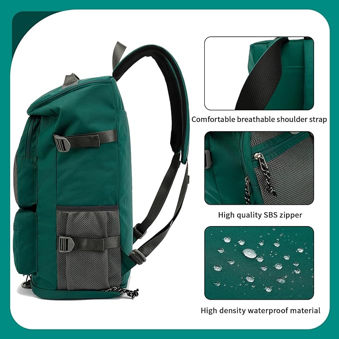 gym duffel bag backpack wrestling bag with shoe compartment 4 kinds of back method waterproof sports walking laptop