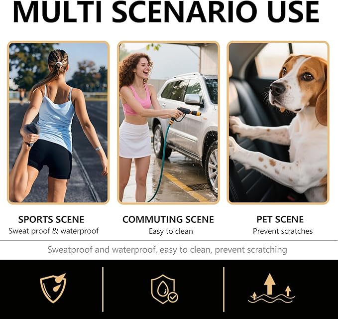 Duck Wrinkle Rus Car Seat Towel – Sweat-Proof Workout Seat Protector, Quick-Dry Microfiber Towel Car Seat Cover for SUV Truck Sedan, Washable After-Gym Sweat Towel (Cheers Duck Design)