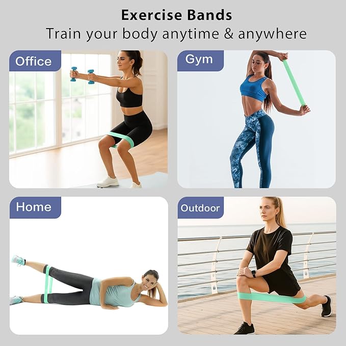 1 Pack Resistance Band for Men and Wowen, Rubber Band for Pilates,for Yoga, Latex Band for Working Out