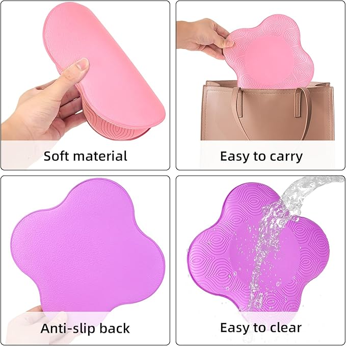 2 packs Yoga Knee Pad Mats Extra Thick for Knees Elbows Wrist Hands Head Foam Pilates Kneeling pad Yoga Knee Cushion Thick Exercise Pads for Knees Elbows Wrist Hands Head Foam Pilates Kneeling pad,Support Foam Pads for Women and Men
