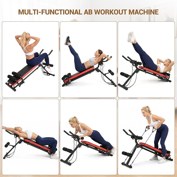 Adjustable Ab Workout Bench-