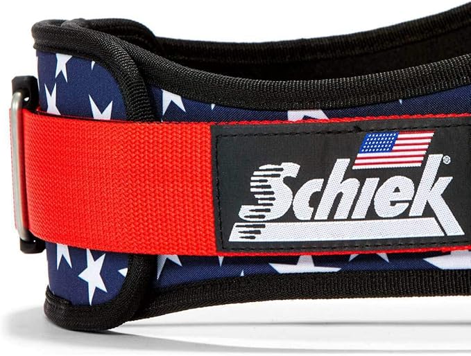 Schiek Sports 2006 Nylon 6 Inches Weight Lifting Belt - Support Belt for Power Lifting