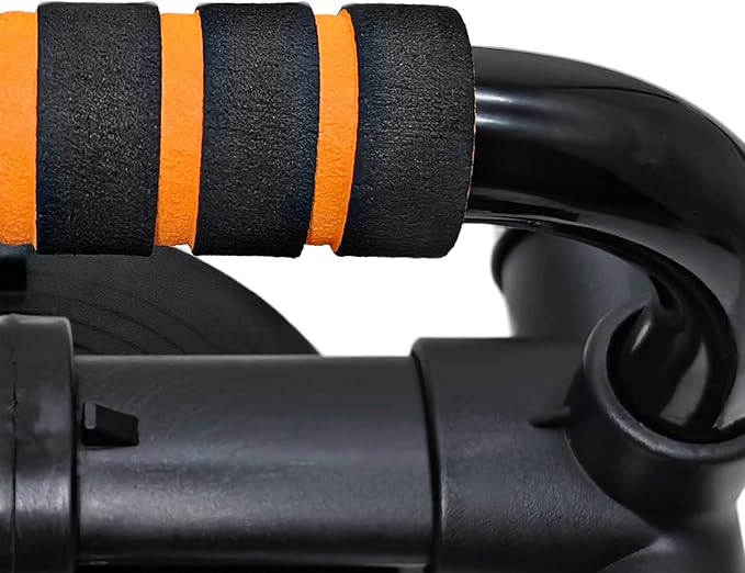 Push Up Stand with Suction Cup Base for Ultimate Anti-Slip Stability, Home Gym Equipment for Men & Women, Chest Workout with Comfort Foam Grips