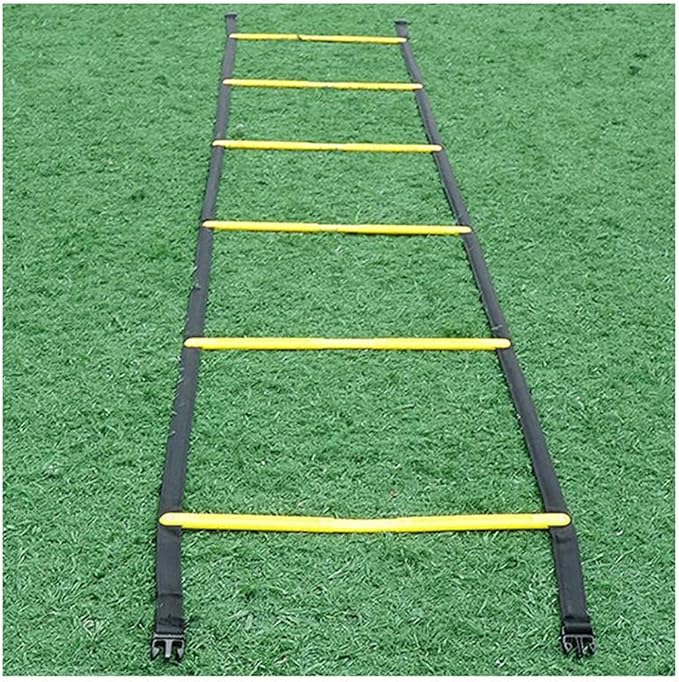 Speed Training Agility Ladder, Fixed Agile Footwork Speed Training Ladder, for Kids and Youth Football Exercise Training ()