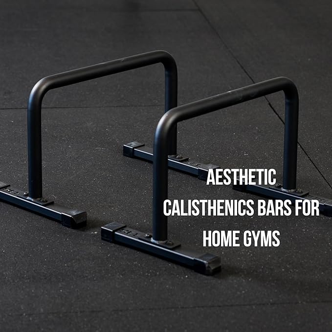 REP Fitness Parallette Bars | Push Up Handles for Floor | Calisthenics Equipment | Strength Training Tool | Gymnastics Workout Stand | Home Gym Gear | Heavy Duty Dip Station | Portable Exercise Bar