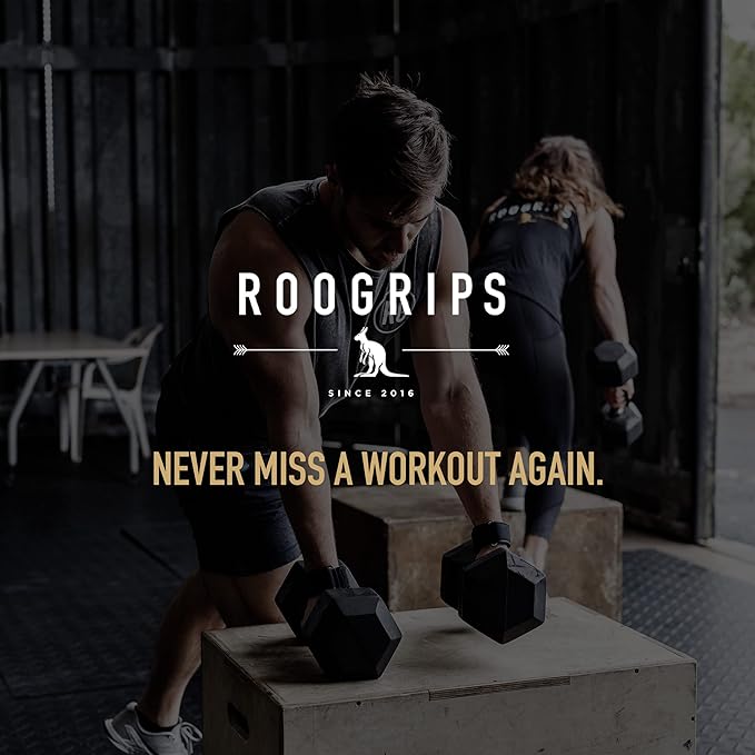 RooGrips Liquid Chalk Grip Enhancer - Hand Chalk for Weightlifting, Gymnastics & Workout - No-Mess, Long-Lasting, Quick-Dry Gym Chalk for Hand Grips & Sweaty Palms - 100ml Premium Climbing Chalk.