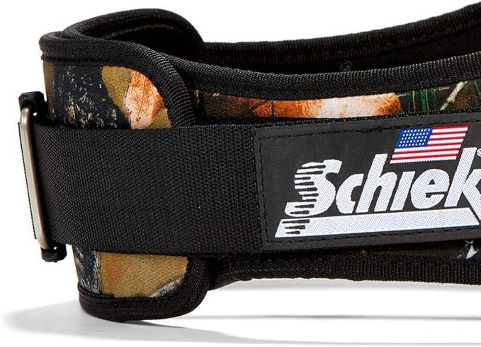 Schiek Sports 2006 Nylon 6 Inches Weight Lifting Belt - Support Belt for Power Lifting
