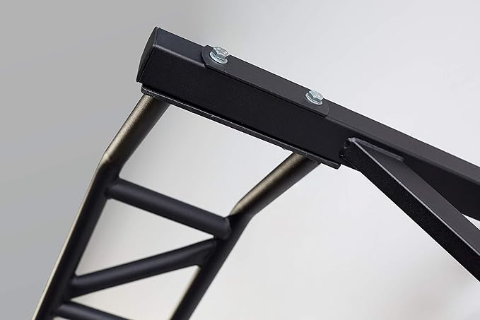 Wall Mounted Pullup Bar for Home or Garage Gyms, Straight Bar or Multi-Grip Arch - Ideal for kipping pull-ups, cross-training, and gymnastics ring stations