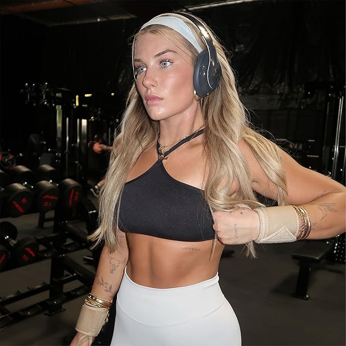 UPPPER Wrist Wraps for Weightlifting – 19" Lifting Wrist Support with Thumb Loop for Bench Press, Powerlifting, and Gym Workouts for Men & Women | Premium Fitness Gear
