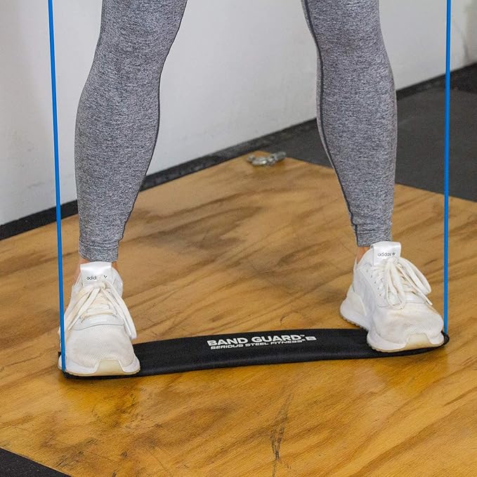 Serious Steel Resistance Tube Band Set Includes Handles, Door Anchor and Ankle Straps (100 lbs Set or 165 lbs Set)