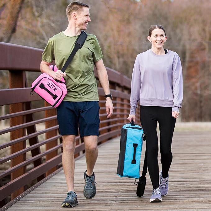 SILO Crew Drop One 26L Ultramarathon Bag - Organize Gear Efficiently for Training Racing Work, Travel - Optimized Storage: Pockets/Compartments for Easy Access Athletes Marathon Fitness Bright Pink