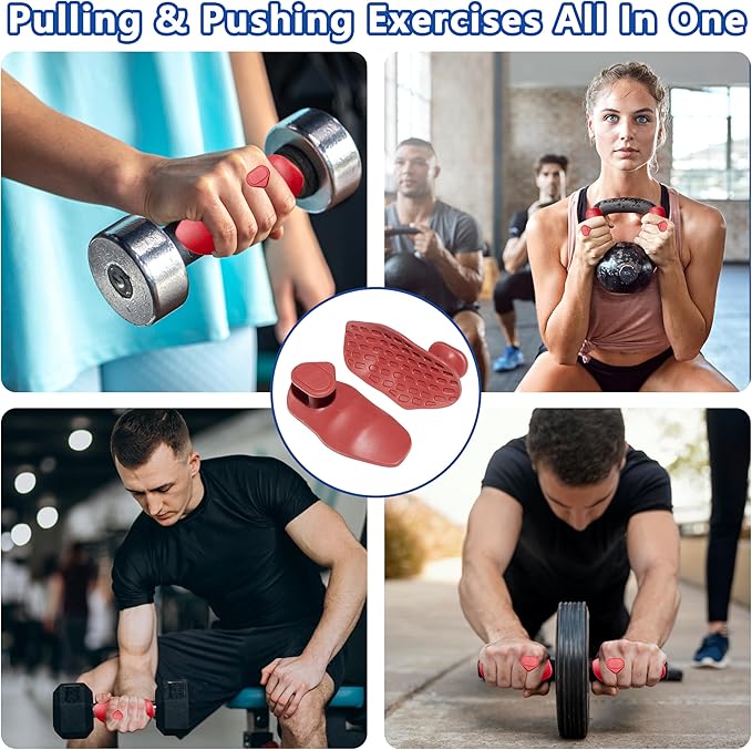 Silicone Gym Grips for Weight Lifting,Workout Gloves for Women Men Alternative,Anti Slip Gym Workout Grip,Rubber Gym Hand Grips-Weightlifting Grips Pad for Barbell,Pull Up,Ryptfit,Training