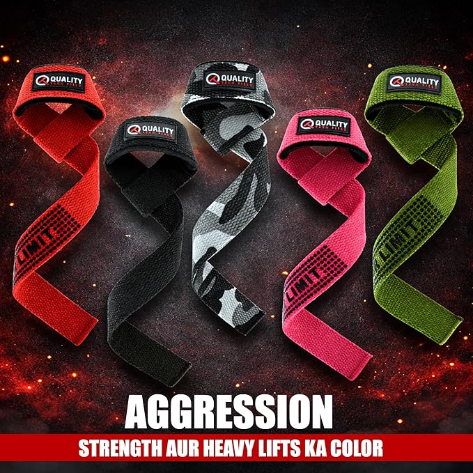 Genuine Leather Lifting Straps, Wrist Assistance for Heavy Pulls, Weightlifting Bodybuilding, Gym, Fitness Accessories, Strength Training, Powerlifting, & Deadlifts