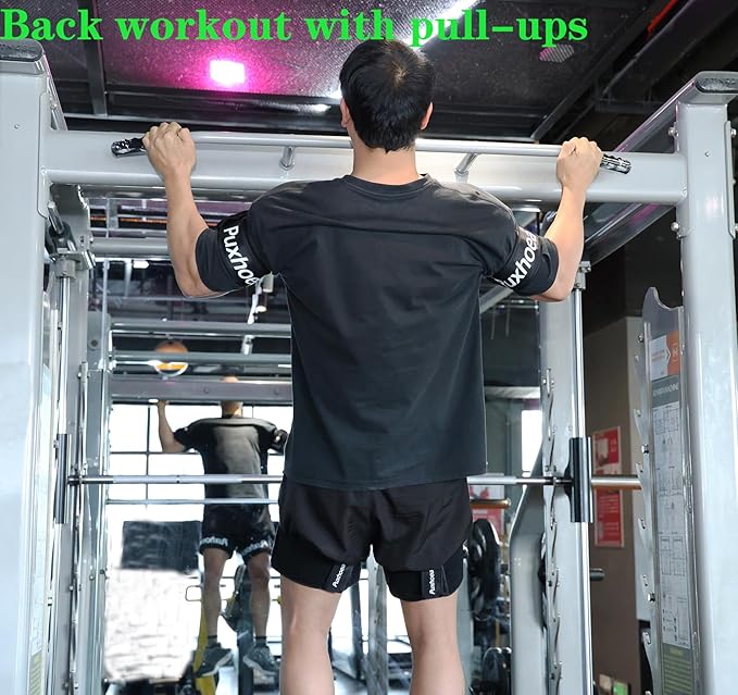 BFR Blood Flow Restriction Bands for Arms Legs Occlusion Training,Build Muscle Without Weightlifting Accurate Pump to Precisely Apply Pressure, for Men and Women Fitness Workouts