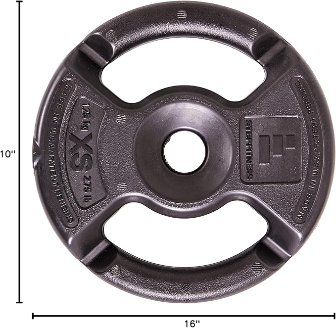 The Step Fitness Adjustable Dumbbell Set or Barbell Weight Set, 35-60 lbs, with Collars, and Weights