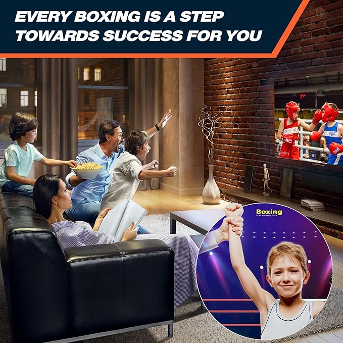 Complete Boxing Reflex Training Kit: Adjustable Headband, Inflatable Punching Balls, Speed Bag, Large & Small Gloves, Storage Bag. Improve Reaction Speed & Hand-Eye Coordination.