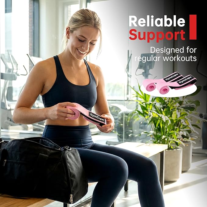 Lifting Wrist Straps for Weightlifting, Heavy Duty Wrist Straps for Deadlifts, Powerlifting, Bodybuilding and Strength Training, Secure Grip Support for Men Women 1 Pair