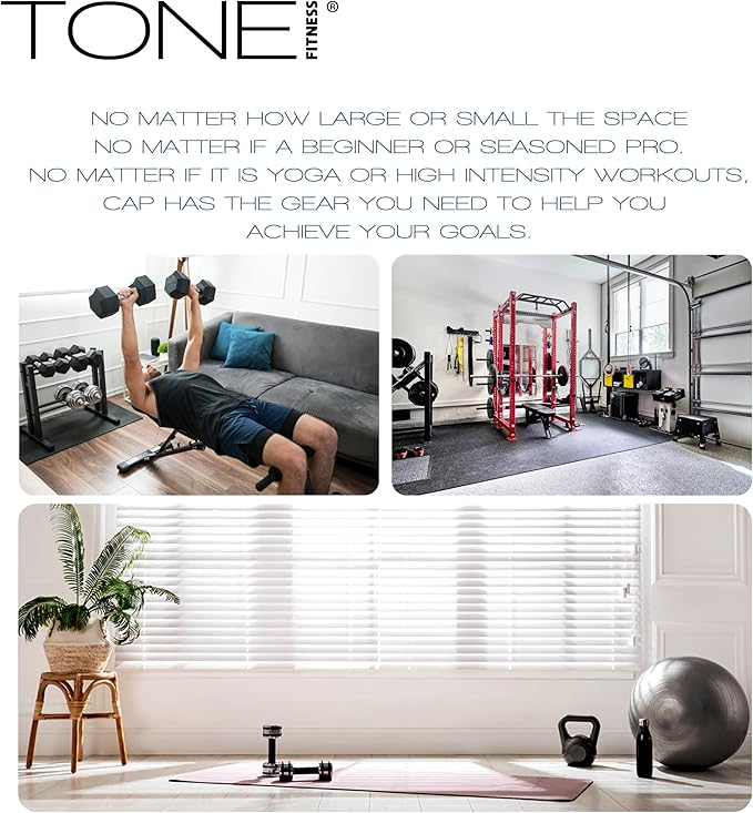 Tone Fitness Foldable Hip Thrust & Glute Exercise Machine | Adjustable Sissy Squat, Core & Leg Trainer | Multiple Colors