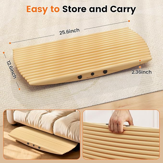 360° Wobble Balance Board for Standing Desk,Anti-Fatigue Rocker Board to Improve Focus, Burn Calories & Simulate Surfing & Skateboarding at Home or Office,Also Foot Strengthener & Stretcher for Plantar Fasciitis Relief.