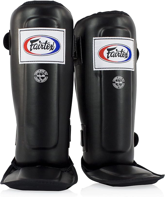 Fairtex SP3 Muay Thai Shin Guards for Men, Women, Kids | MMA Training, Kickboxing | Premium, Lightweight & Durable |Avoid shin splints During Training, Sparring