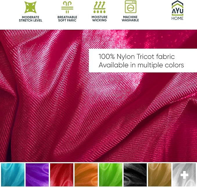 AyuHome Aerial Silks Kit for Home - Premium Yoga Swing for Kids and Adults with 660 lbs Capacity - Versatile Aerial Yoga Hammock for Gymnastics Training