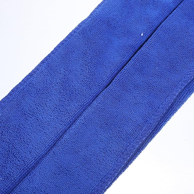 TOYANDONA Sports Sweat Towel with Hook and Quick-Dry Microfiber, Portable Gym and Yoga Fitness Sweat Absorbent Towel for Travel and Outdoor Use, Blue