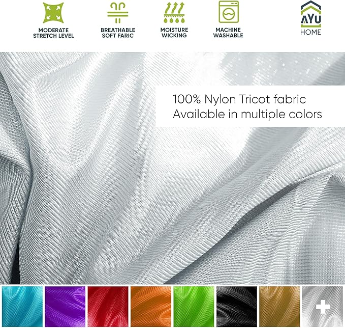AyuHome Aerial Silks Kit for Home - Premium Yoga Swing for Kids and Adults with 660 lbs Capacity - Versatile Aerial Yoga Hammock for Gymnastics Training