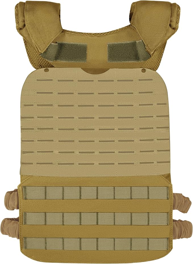 EVERYMATE Weighted Vest Men, Adjustable Weighted Vest Workout Vest for Strength Training Adjustable Strength and Endurance Training Fitness Tactical Running