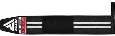 RDX Wrist Wraps for Weightlifting, Cotton Straps Support with Thumb Loop, Gym Wrap for Weight Lifting Powerlifting Competition Strength Training Bodybuilding