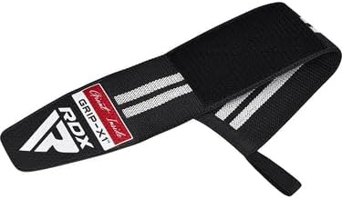 RDX Wrist Wraps for Weightlifting, Cotton Straps Support with Thumb Loop, Gym Wrap for Weight Lifting Powerlifting Competition Strength Training Bodybuilding