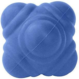 GSi Bounce Reaction Balls for Agility Reflex Speed Fitness Outdoor and Coordination Training (72 mm)