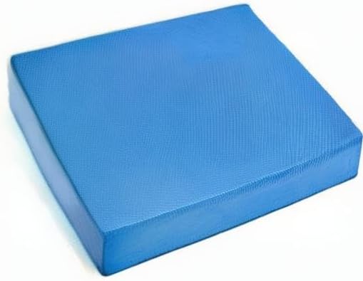 Large (15.5" x 13.5" x 2.3") Balance Pad, Made from Closed Cell Foam (Blue, Large)