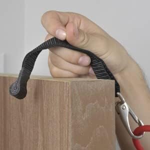 Exerband Triple Loop Exercise Intermediate Kit, 3 Unilateral Loop Tubes, 1 Web Anchor Strap with Metal Hook, and 1 Instruction Sheet - Portable Resistance Training Kit - Designed to Fit Any Standard