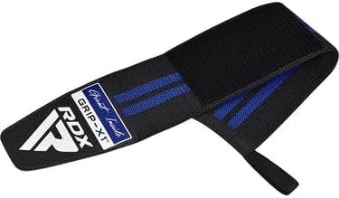RDX Wrist Wraps for Weightlifting, Cotton Straps Support with Thumb Loop, Gym Wrap for Weight Lifting Powerlifting Competition Strength Training Bodybuilding