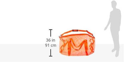 Champion Sports Mesh Duffle Bag – Oversized Breathable Gear Bag with Zipper & Shoulder Strap for Sports, Gym & Travel