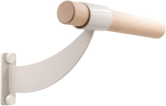 VITA Barre Wall-Mounted Single Ballet Barre, Classic WB15, Wood | Fixed Height, Made in USA, Home, Studio or Gym Exercise Equipment for Kids & Adults | Dance, Fitness, Pilates