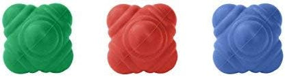 GSi Bounce Reaction Balls for Agility Reflex Speed Fitness Outdoor and Coordination Training (72 mm)