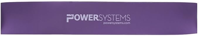 Power Systems Versa Loop – Commercial Grade Color-Coded Exercise Resistance Band for Working Out, Elastic Band for Physical Therapy, Strength, Fitness Training at Home or Gym