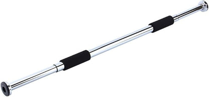 HURRISE Adjustable Doorway Pull Up Bar, Silver, Alloy Steel, 220lbs Capacity, Comfort Grip, Easy Install, Home Gym Exercise