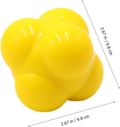 BESPORTBLE Hexagonal Reaction Ball Durable Fitness Ball for Agility and Coordination Training for Home Use for