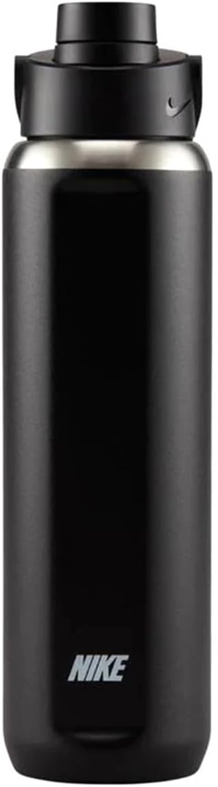 Nike Recharge Chug Water Bottle (One Size) (Black)