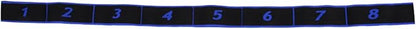 Elastic Exercise Bands, Physical Therapy Bands Yoga Stretching Strap Exercise Accessory Elastic Strap for Home Gym Fitness