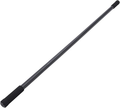 Dpofirs 5ft Yoga Stretching Stick, Adjustable Steel Exercise Pole with Foam Handles for Mobility & Balance Training