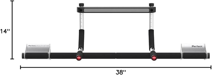 Perfect Fitness Multi-Gym Doorway Pull Up Bar and Portable Gym System