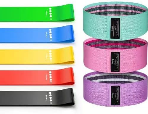 Resistance Bands for Working Out with Workout Bands Guide. 3 Booty Bands for Women Men Fabric Elastic Bands for Exercise Bands Resistance Bands for Legs Bands for Working Out Hip Thigh Glute Bands Set