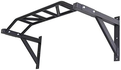 Gronk Fitness Wall Mounted Pull Up Bar | Chin Up Bar | Multi Grip Pull Up Station | Perfect for Commercial and Garage Gym