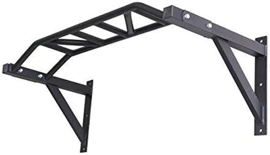 Gronk Fitness Wall Mounted Pull Up Bar | Chin Up Bar | Multi Grip Pull Up Station | Perfect for Commercial and Garage Gym