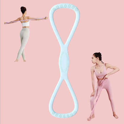 Resistance Bands with Handles,Figure 8 Resistance Band Elastic Fitness Bands Exercise Band for Home Yoga Gym Workout